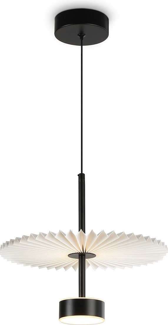 Подвесная люстра Ambrella LH72601 BK/WH (черный/белый)