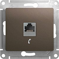 Розетка телефонная Systeme Electric Glossa GSL000881T