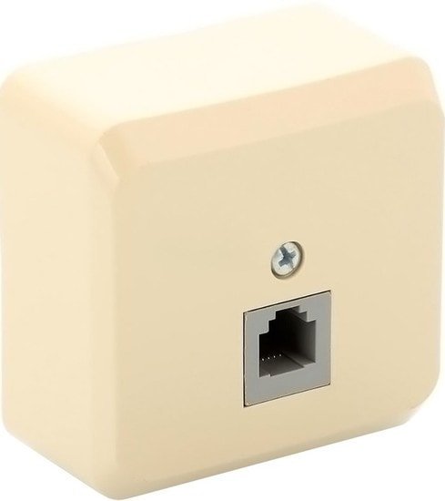 Розетка телефонная Schneider Electric Этюд TELA-001K