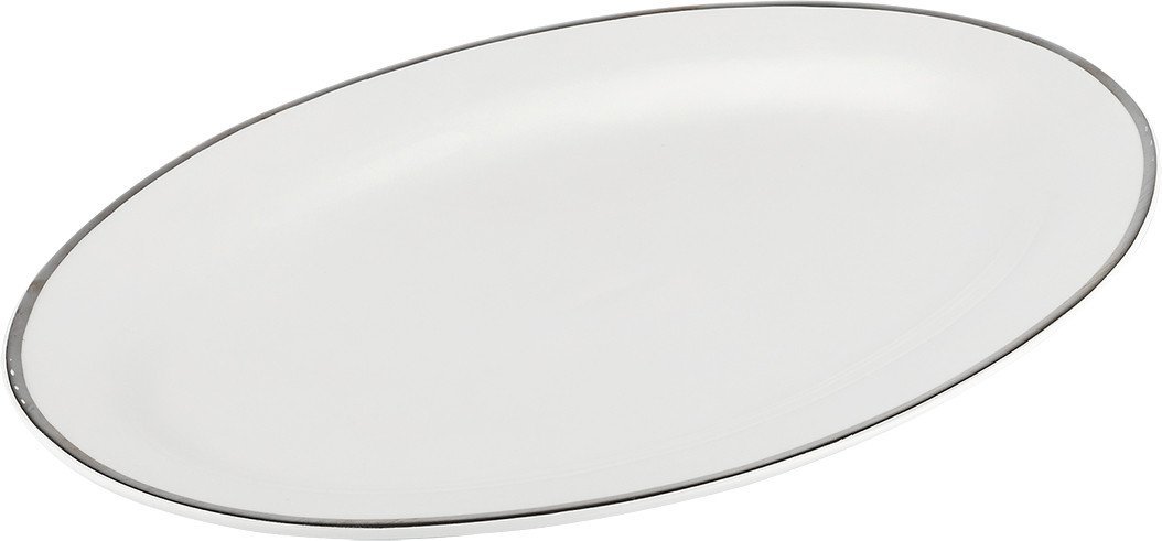 Блюдо Gipfel Astoria 51650 (белый/серебристый)