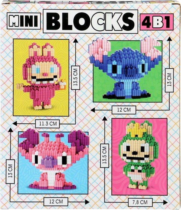 Конструктор Unicon Mini Blocks. Веселые друзья 10901289