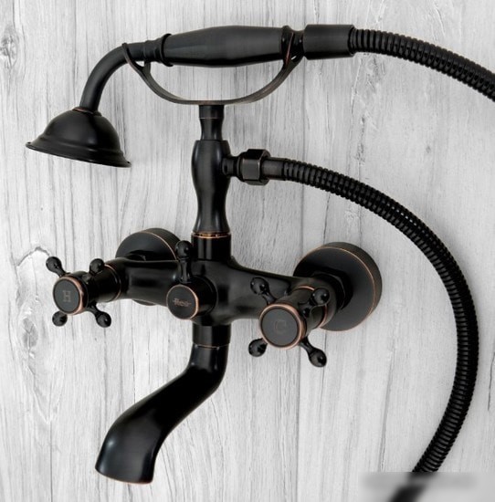 Смеситель Rea Retro Old REA-B0224 (черный)