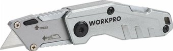 Нож строительный Workpro WP211010