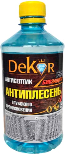 Антисептик Dekor Грунтовка ВД-АК-0158 Антиплесень (1 л)