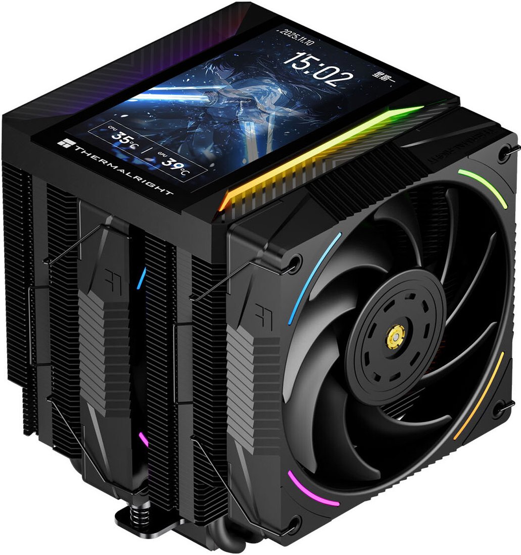 Кулер для процессора Thermalright Peerless Assassin 120 Vision MAX ARGB (черный) Кулер для процессора Thermalright Peerless Assassin 120 Vision MAX ARGB (черный)
