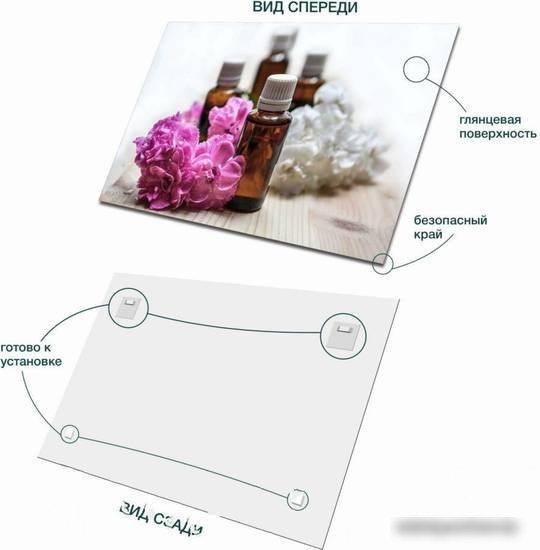 Картина на стекле Stamprint Ван Шу Хэ SP002 (80x120)