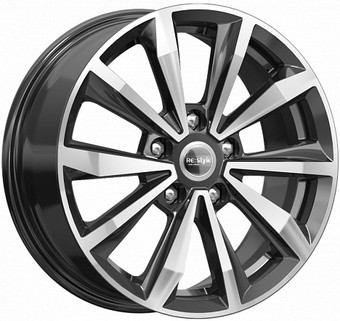 Литые диски K&K КС974 16x6.5" 5x114.3мм DIA 67.1мм ET 44мм Алмаз черный