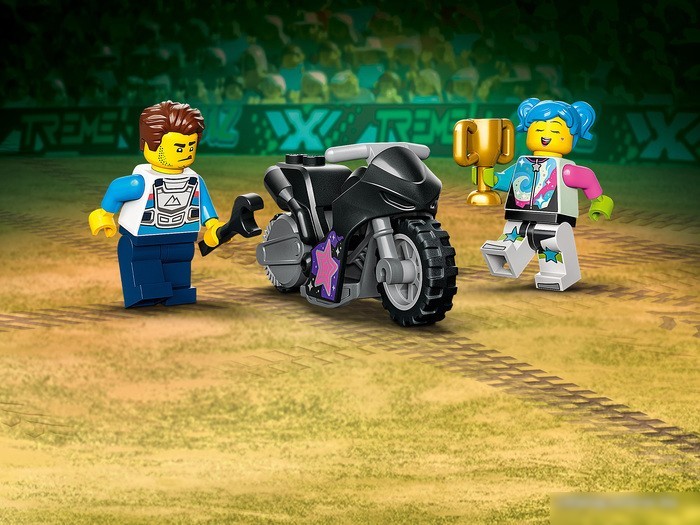 Конструктор LEGO City 60341 Трюковое испытание Нокдаун