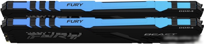 Оперативная память Kingston FURY Beast RGB 2x8ГБ DDR4 3200МГц KF432C16BB2AK2/16