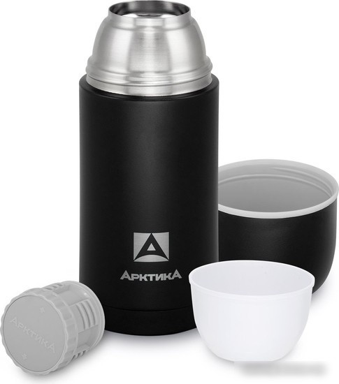 Термос Арктика 105-750-BKT 750мл (черный)