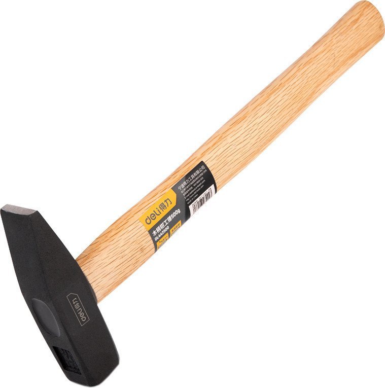 Молоток Deli YS DL442500 (500г, деревянная рукоятка)