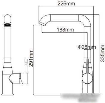 Смеситель Gerhans KK4698-23