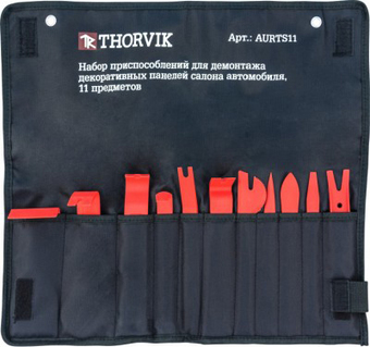 Инструмент для демонтажа дверных панелей Thorvik AURTS11 (11 пр.)