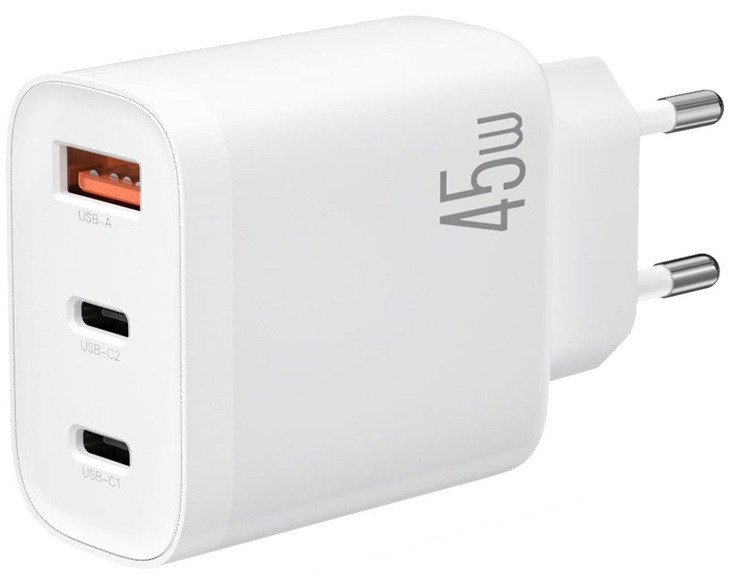 Сетевое зарядное XO L117 Lightning (белый)