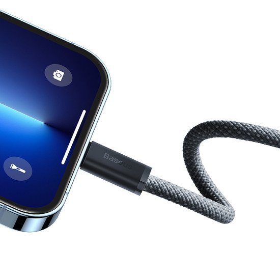 Кабель Baseus Dynamic Series USB Type-C - Lightning (1 м, серый)