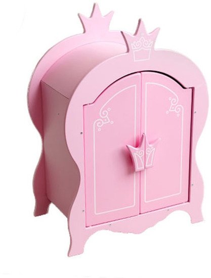 Шкаф для кукол Leader Toys Shining Crown 71020 (розовое облако)