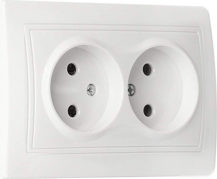 Розетка SmartBuy Венера SBE-01w-10-S2-N