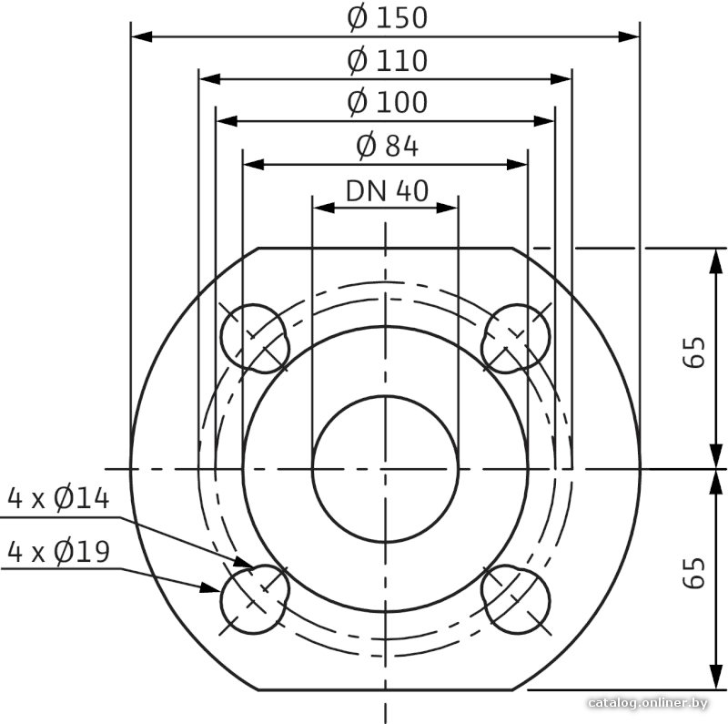 Циркуляционный насос Wilo TOP-S 40/7 (1~230 V, PN 6/10)