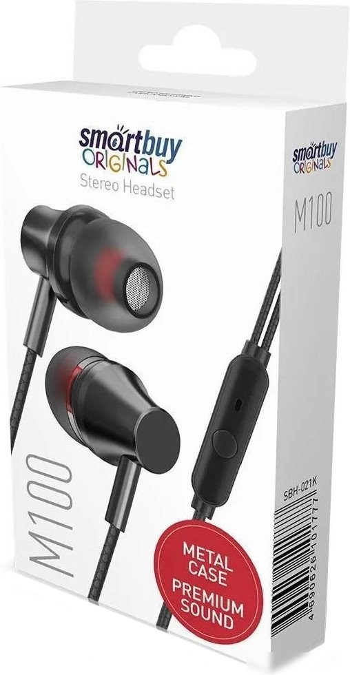 Наушники SmartBuy M100 SBH-021K