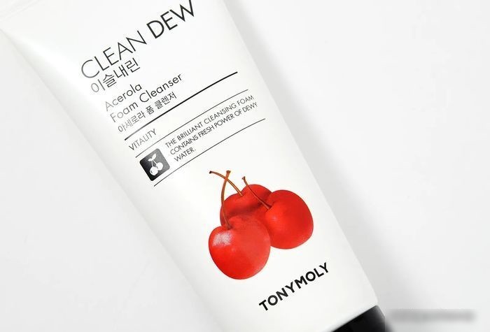 Tony Moly Пенка для умывания Clean Dew Acerola Foam Cleanser (180 мл)