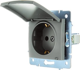 Розетка Lezard Asti 7081-3588-123B (платина)