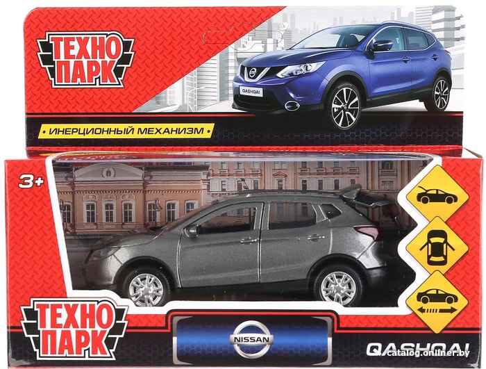 Технопарк Nissan Qashqai (серый)