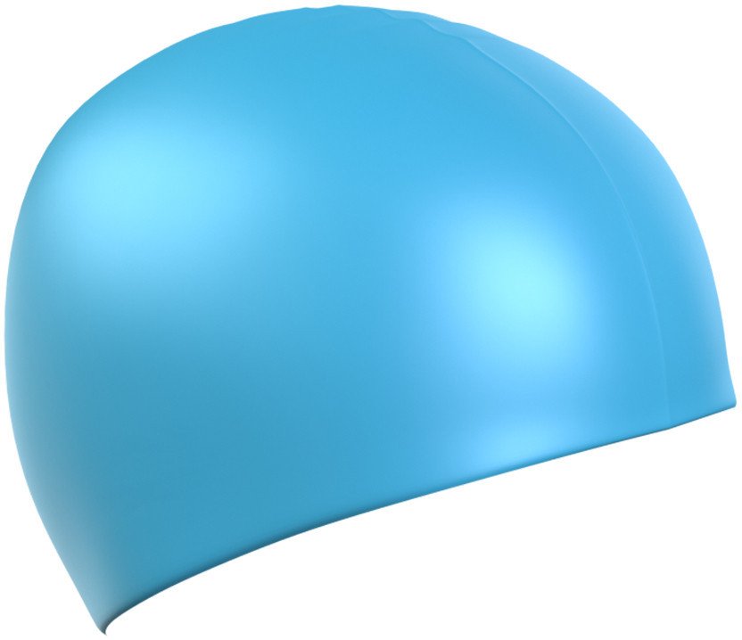 Шапочка для плавания Mad Wave Standart Cap Silicone (голубой)