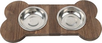 Миски на подставке KraftHouse 37x17.5x4см на подставке 2044891055167