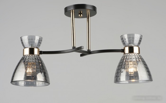 Люстра средней высоты Mirastyle SX-N-5686/2 COFFEE+FGD