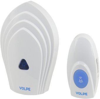 Беспроводной дверной звонок Volpe UDB-Q029 W-R1T1-16S-80M-WH UL-00002405 (белый)
