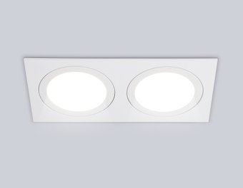 Точечный светильник Ambrella light TN6612/2 WH (белый)