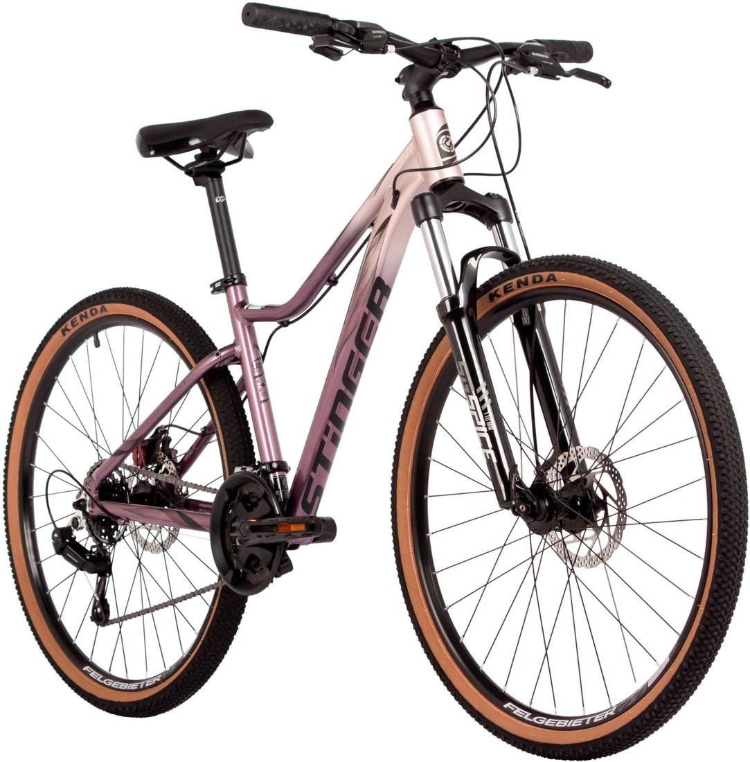 Велосипед Stinger Laguna 26 SM 2025 (фиолетовый)