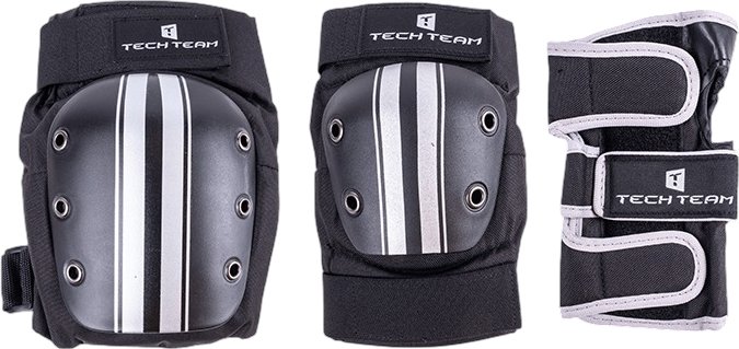 Комплект защиты Tech Team Safe fit adult 2.0 NN012086 (L, черный) Комплект защиты Tech Team Safe fit adult 2.0 NN012086 (L, черный)