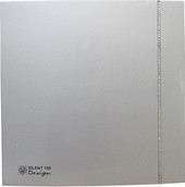Вытяжной вентилятор Soler&Palau Silent-100 CZ Silver Design Swarowski [5210622400]