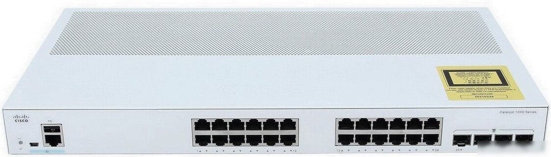 Управляемый коммутатор 2-го уровня Cisco C1000FE-24P-4G-L