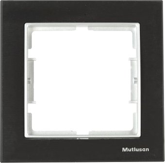 Рамка Mutlusan Elitra 2170 853 1192 (алюминий дымчатый)