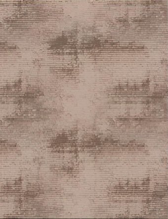 Ковер для жилой комнаты Linea Hali Elegant P1330-BROWN (1x2)