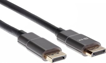 Кабель AOPEN ACG633-1.5M DisplayPort - DisplayPort (1.5 м, черный/серый)