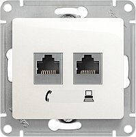 Розетка компьютерная Systeme Electric Glossa GSL000685