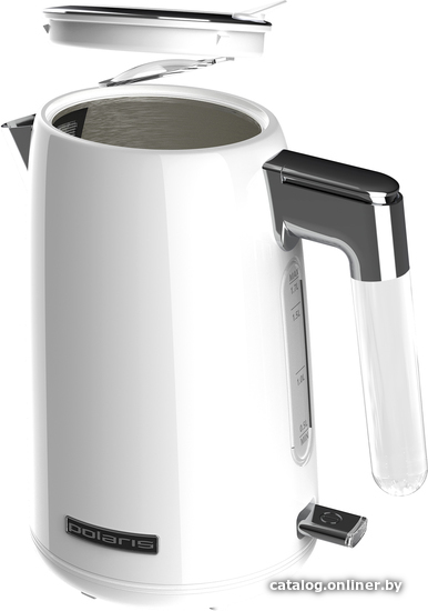 Электрический чайник Polaris PWK 1746CA Water Way Pro (белый)