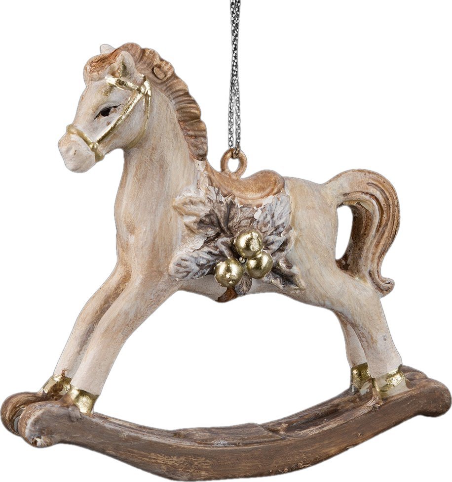 Елочная игрушка Erich Krause Decor. Лошадка-качалка 62432
