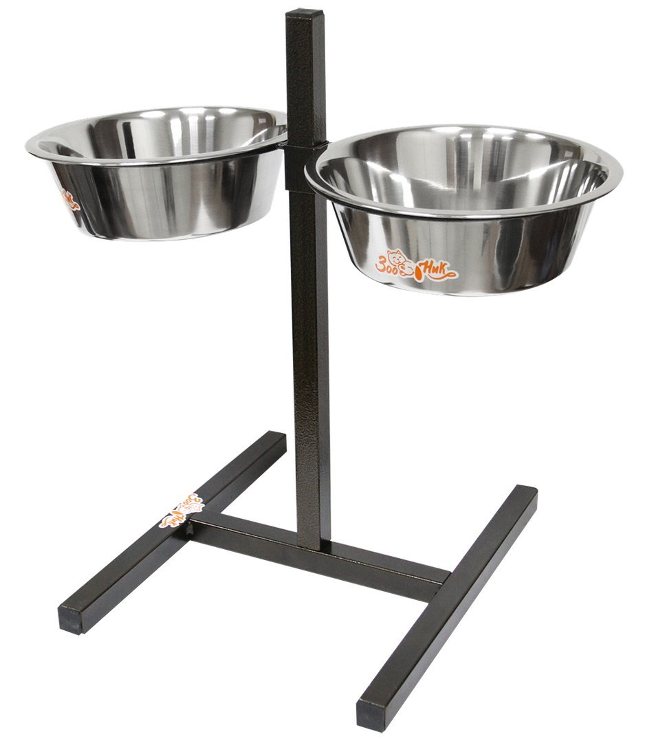 Подставка для мисок Zoonik 08822-1 (бронзовый, с мисками)