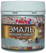 Краска Palizh Декоративная 0.15 кг (серебро)