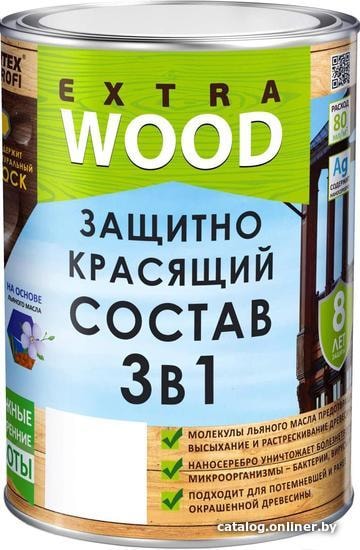 Пропитка Farbitex Profi Wood Extra 3в1 0.8 л (олива) Пропитка Farbitex Profi Wood Extra 3в1 0.8 л (олива)