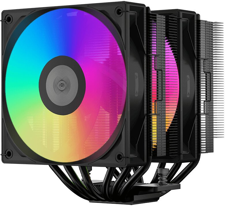 Кулер для процессора PCCooler RT620 ARGB (черный)