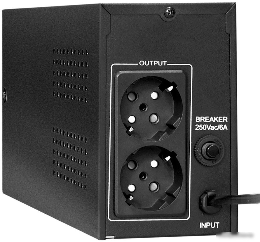 Источник бесперебойного питания ExeGate UNB-650.LED.AVR.EURO EP285601RUS