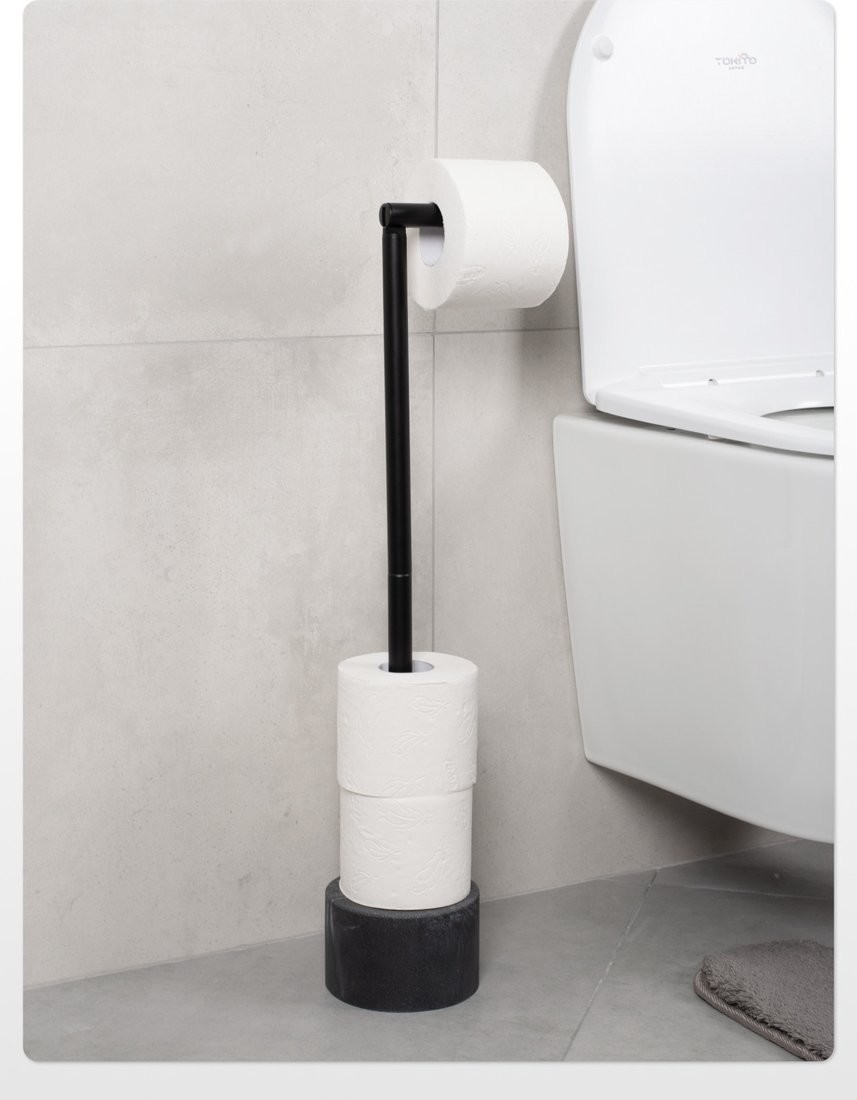 Держатель для туалетной бумаги FORA Black Granite FOR-ST-63BL