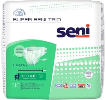 Подгузники Seni Super Trio S (10 шт)