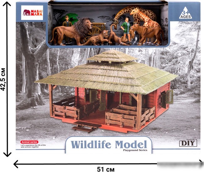 Игровой набор Masai Mara На ферме ММ205-050