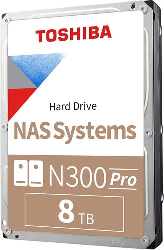 Жесткий диск Toshiba N300 Pro 8TB HDWG780AZSTB
